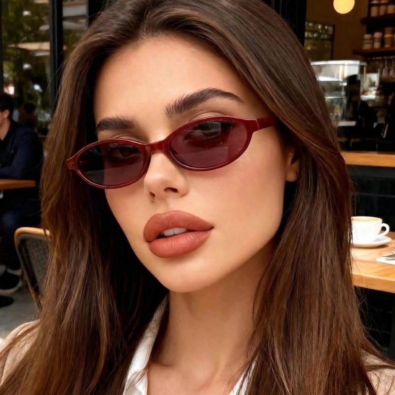 Vintage Fashion Streetwear - Новые ретро-солнцезащитные очки «кошачий глаз» для