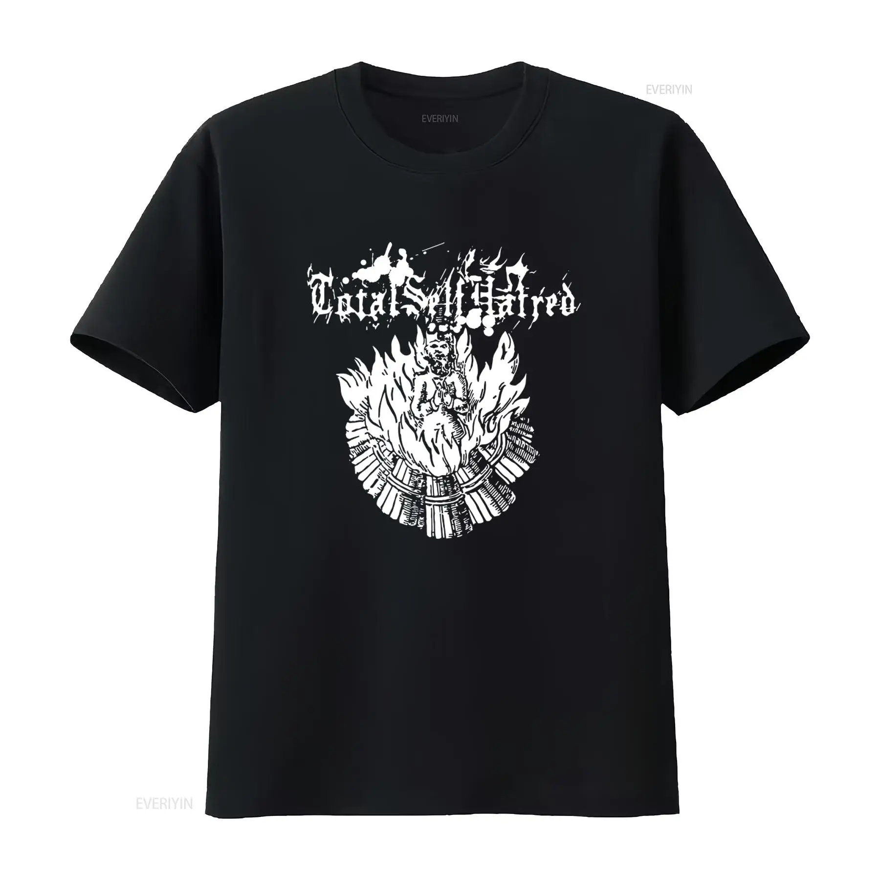 Vintage Fashion Wear - Футболка TOTALSELFHATRED с дизайном в стиле