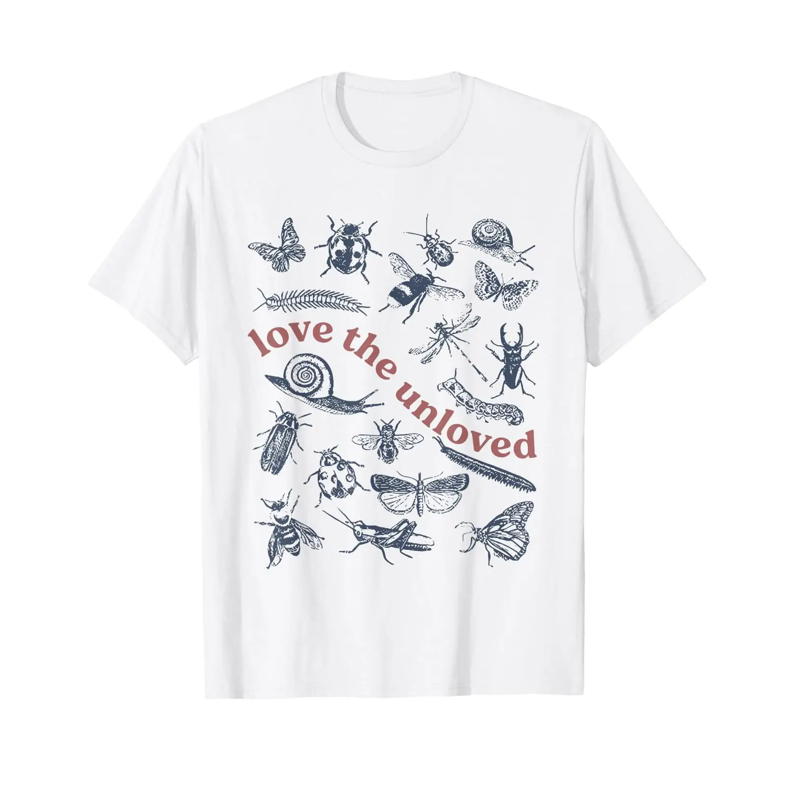 Vintage Fashion Bug - Люби нелюбимых насекомых: энтомология, наука, футболка