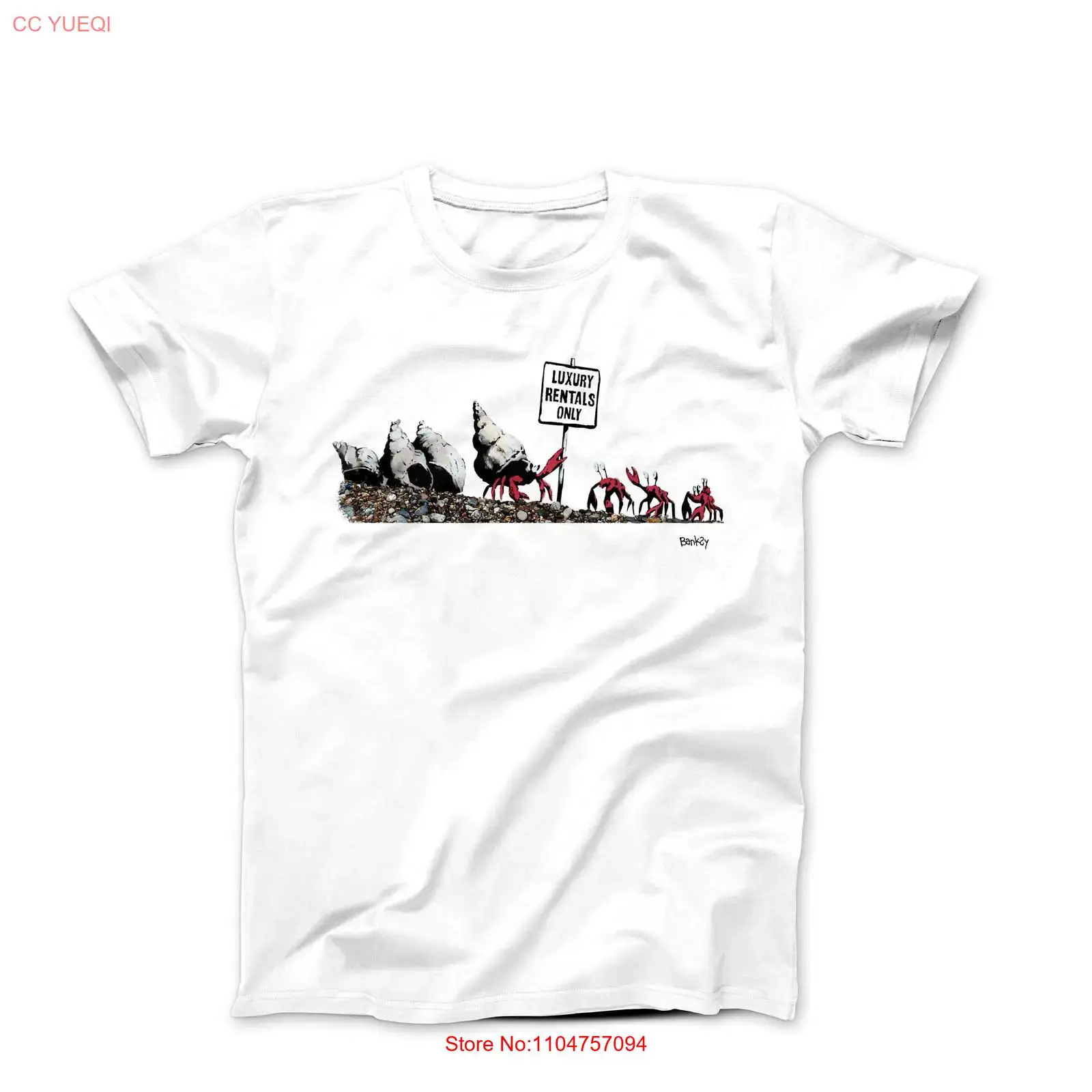 Vintage Fashion Rental - Футболка Banksy Luxury Rentals Only Street