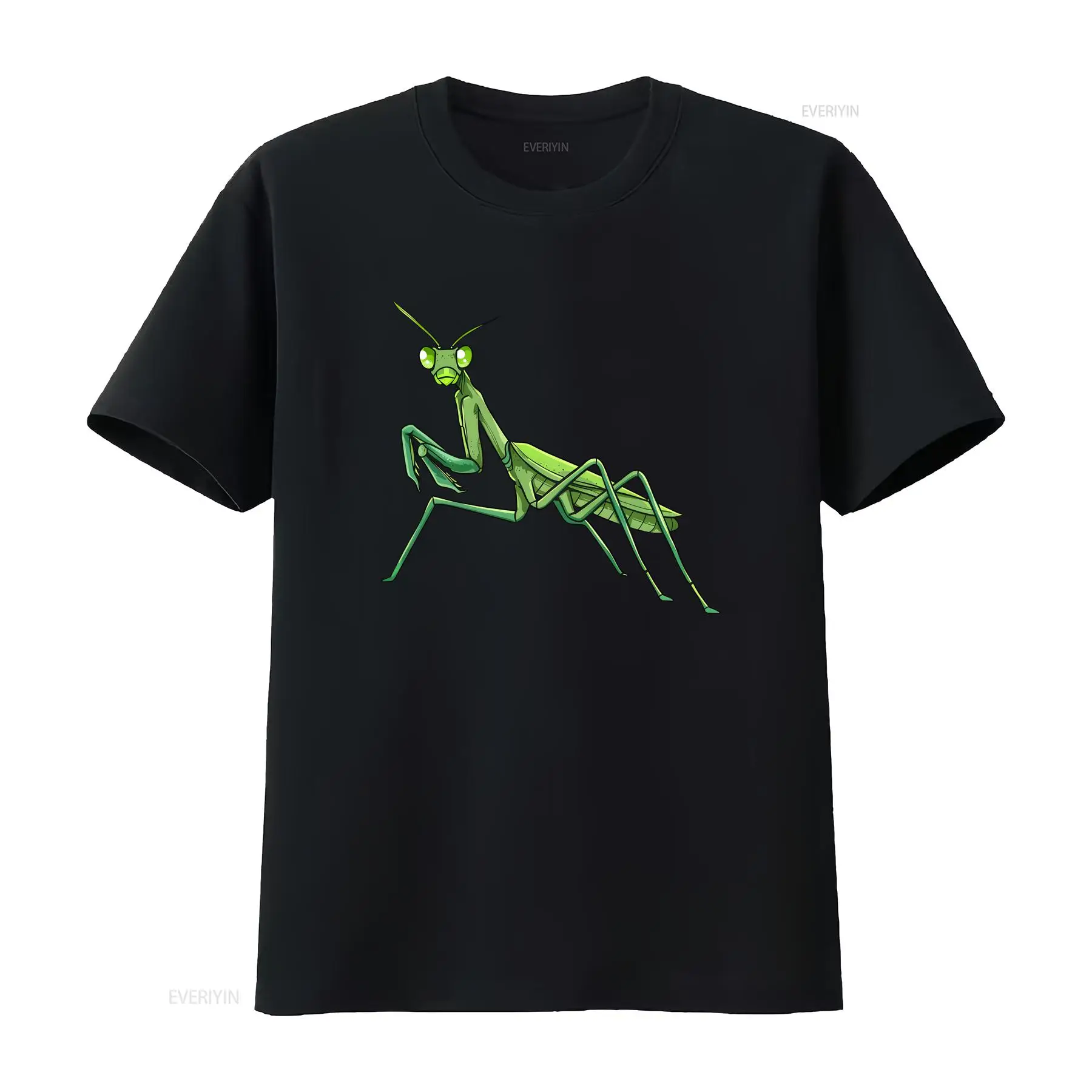 Vintage Fashion Bug - Классическая забавная мужская футболка Praying Mantis