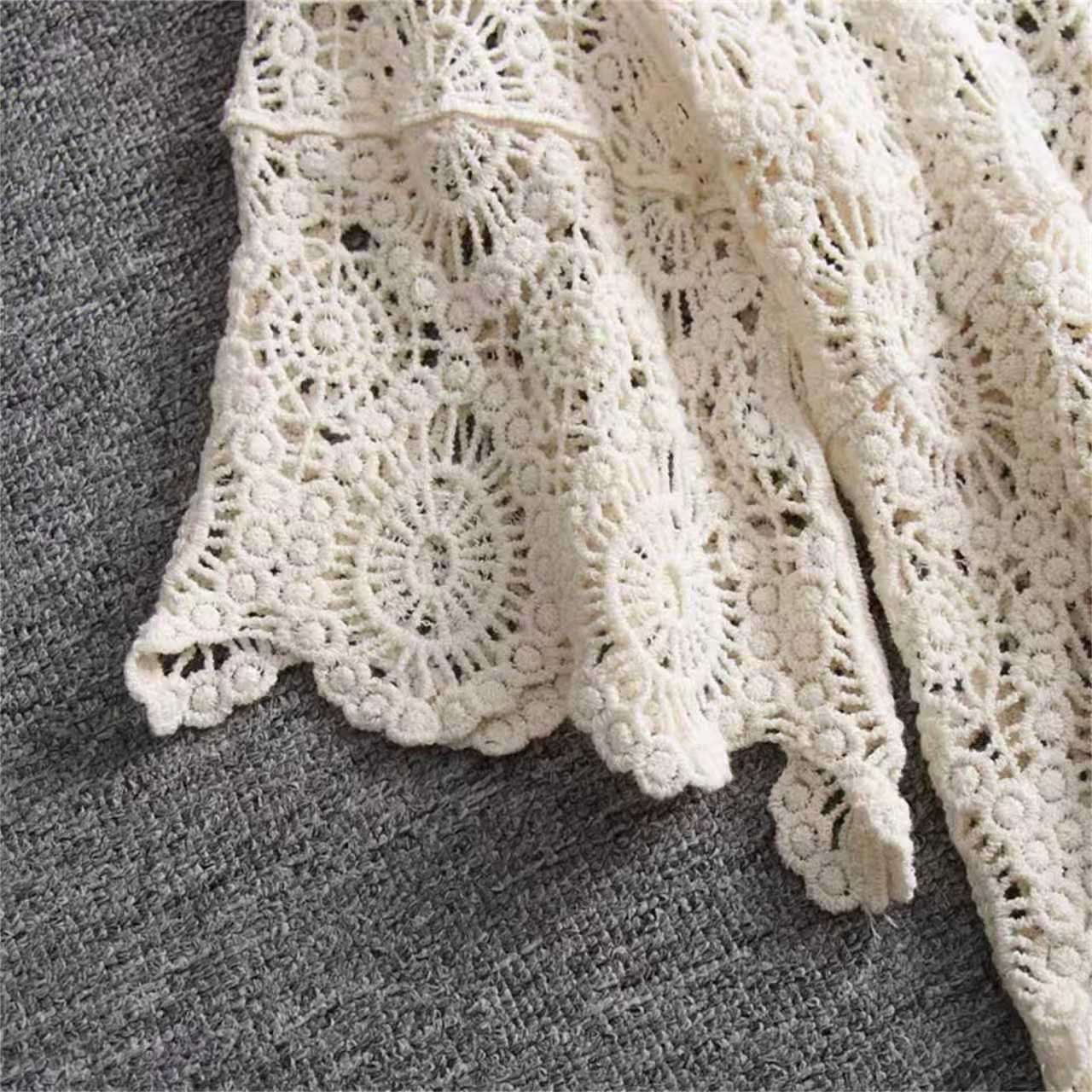 Осень 2024, новый стиль, вязан – обзор и цена Crochet Top Boho