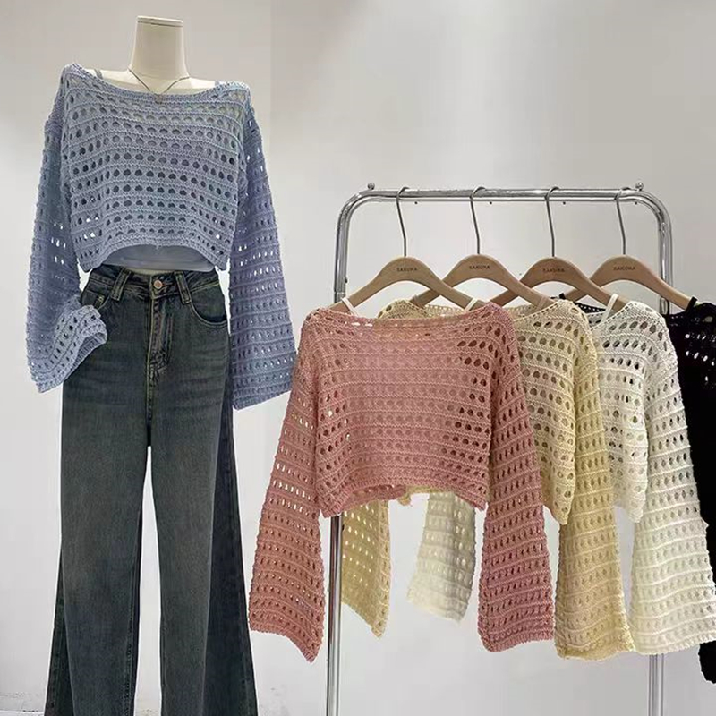 Вязаный крючком топ с длинным  – обзор и цена Crochet Top Boho