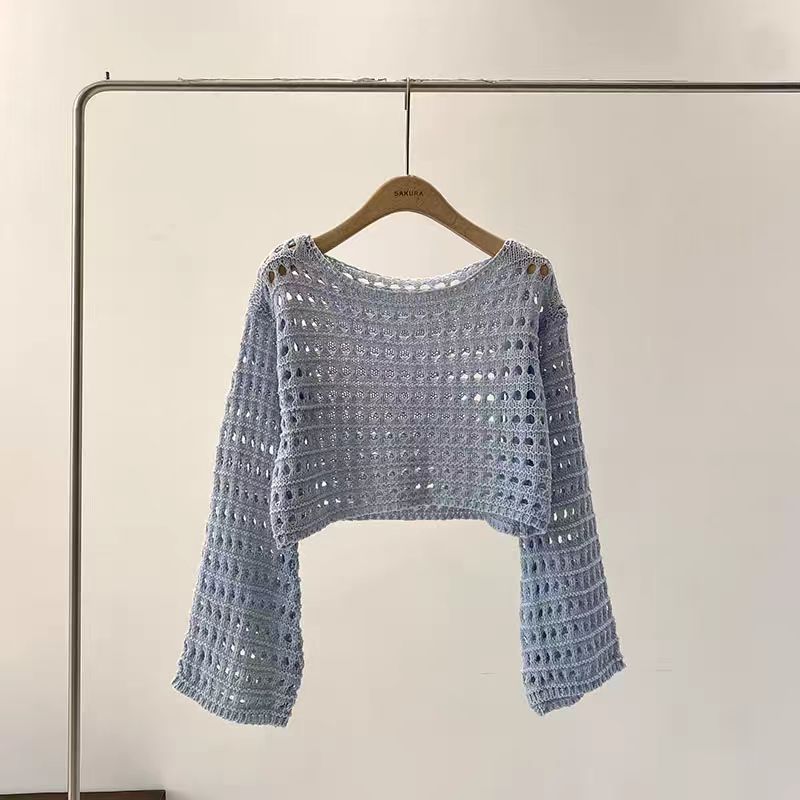Вязаный крючком топ с длинным  – обзор и цена Crochet Top Boho