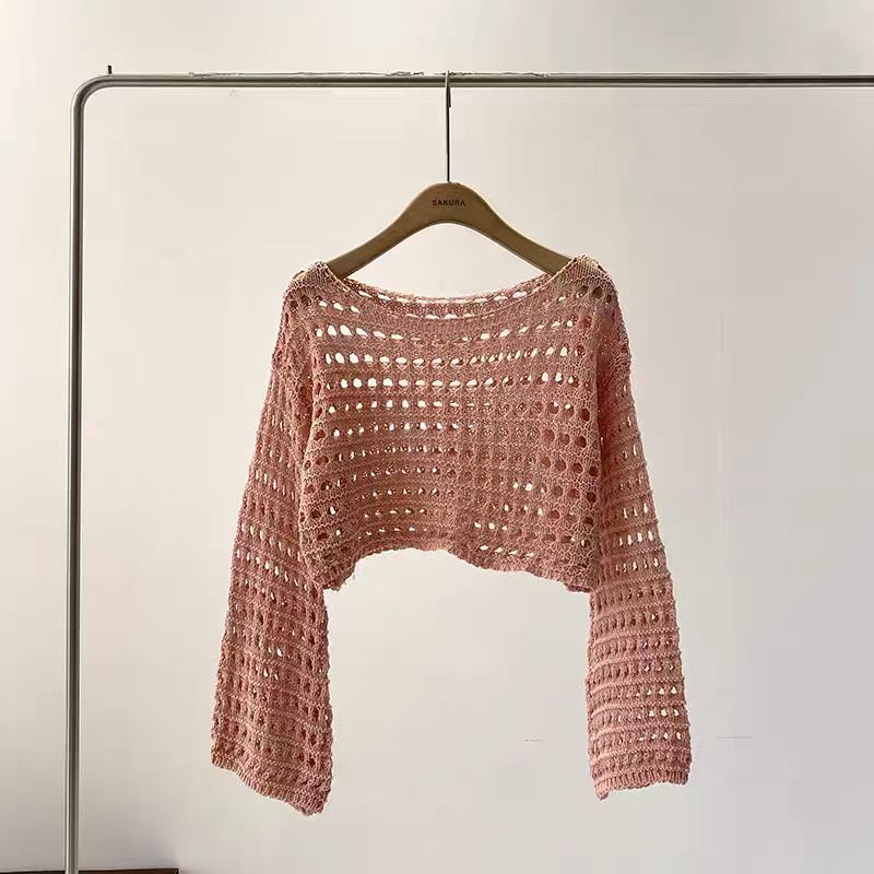 Вязаный крючком топ с длинным  – обзор и цена Crochet Top Boho