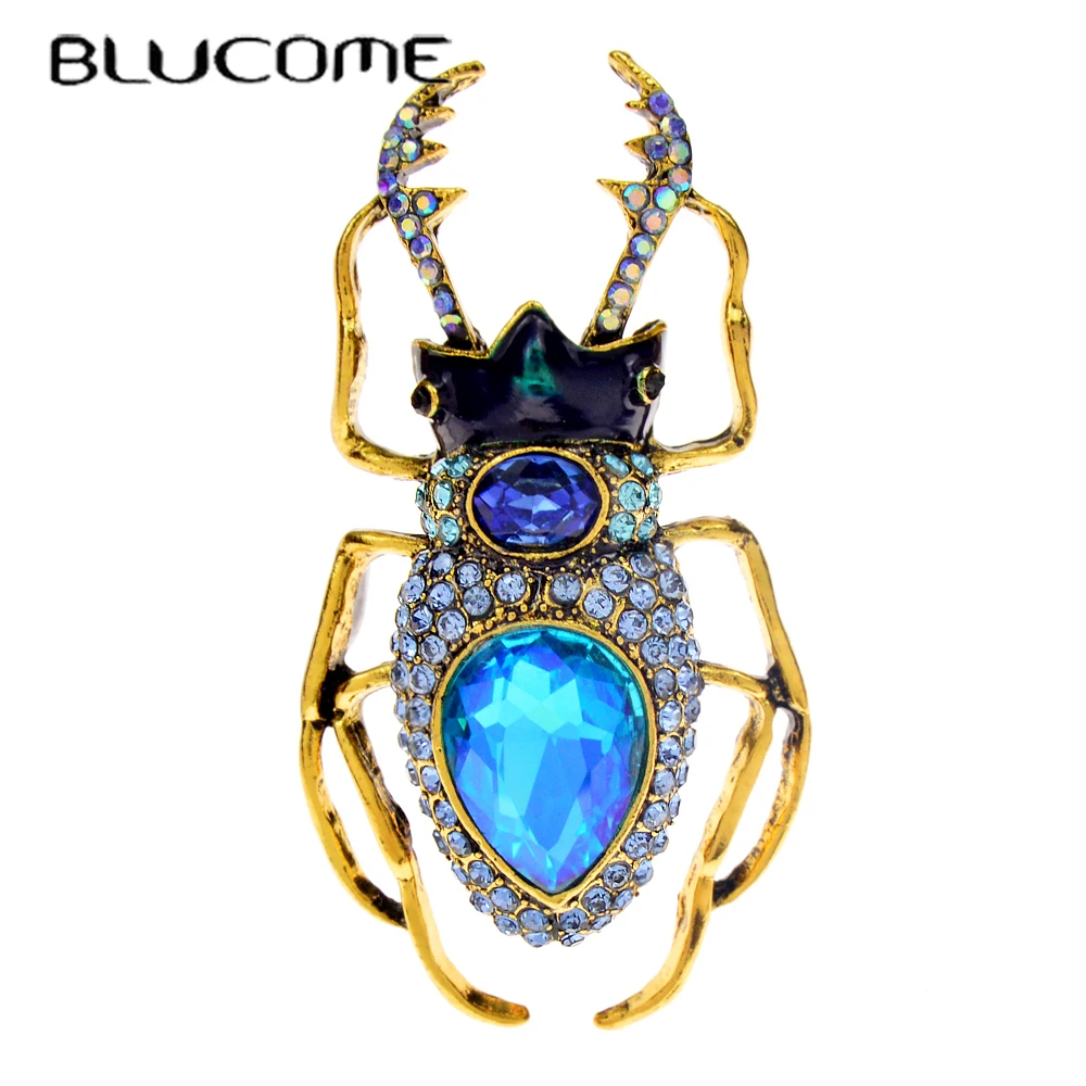 Blucome синие хрустальные брош – обзор и цена Vintage Fashion Bug