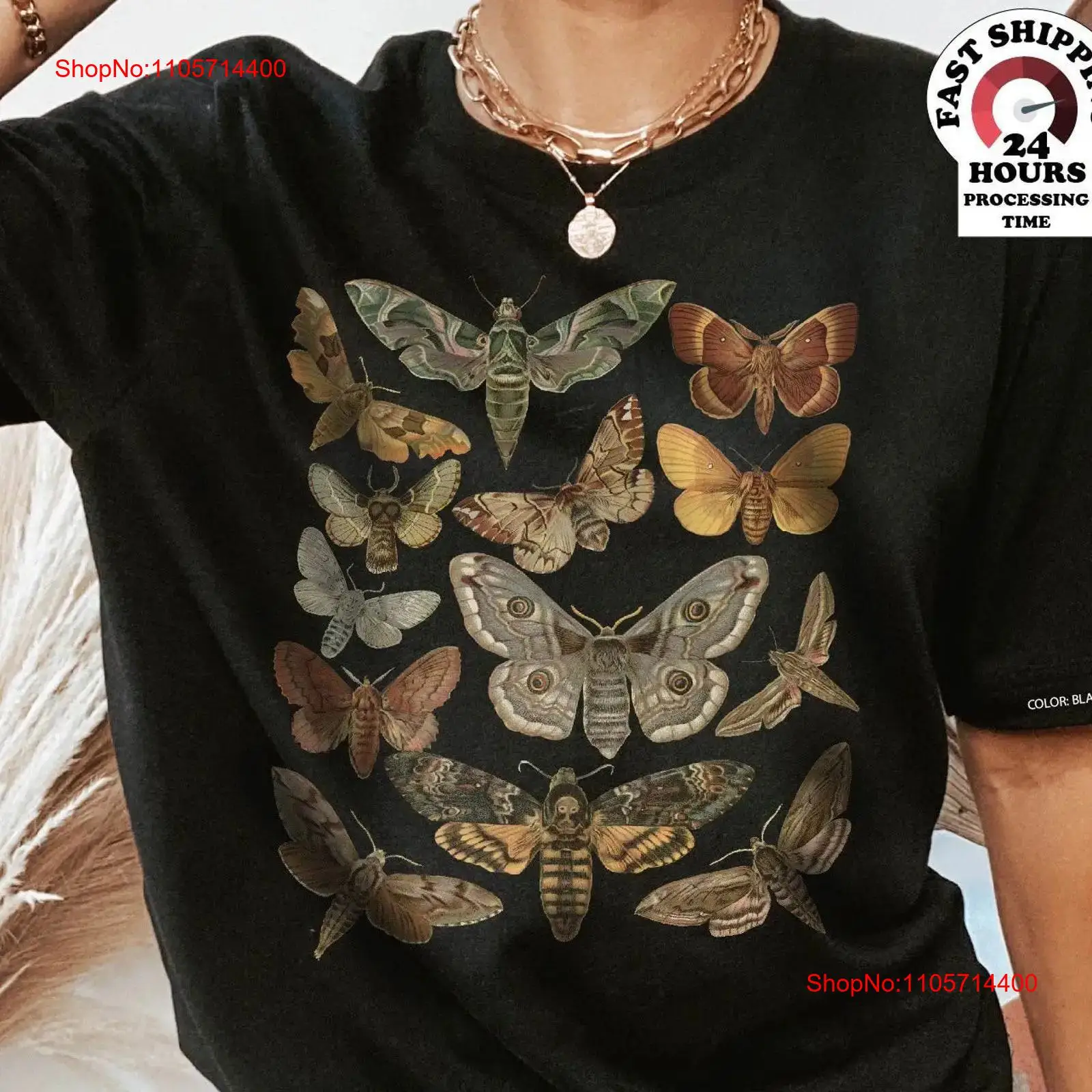 Футболка с принтом мотылька в  – обзор и цена Vintage Fashion Bug