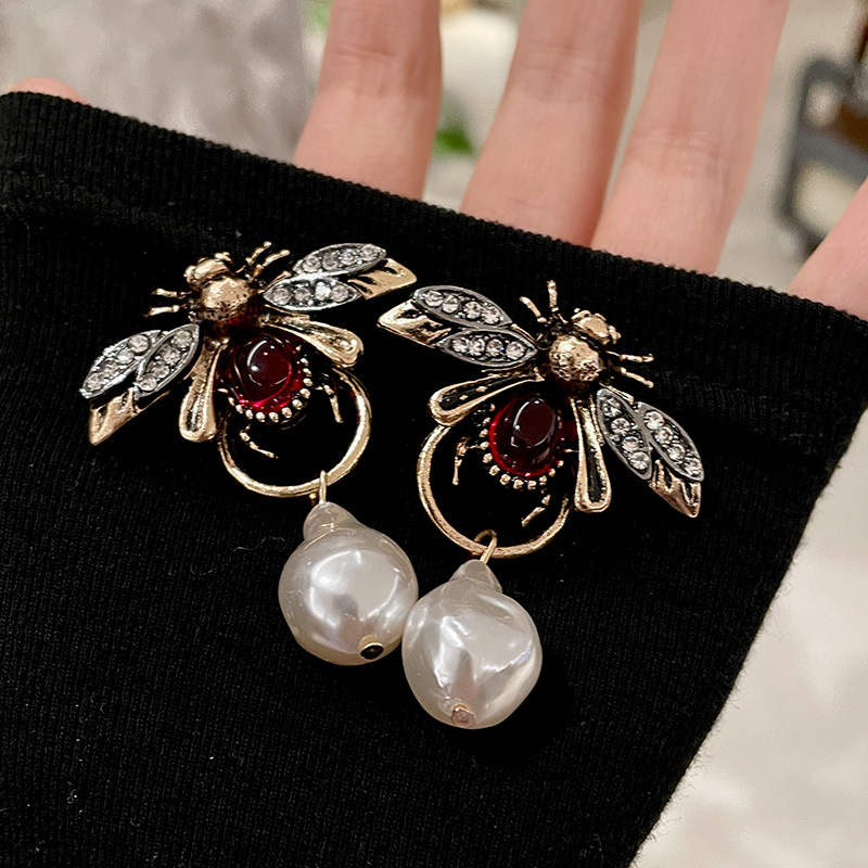 Винтажные висячие серьги с нас – обзор и цена Vintage Fashion Bug