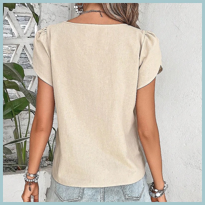 Летняя винтажная однотонная бл – обзор и цена Vintage Fashion