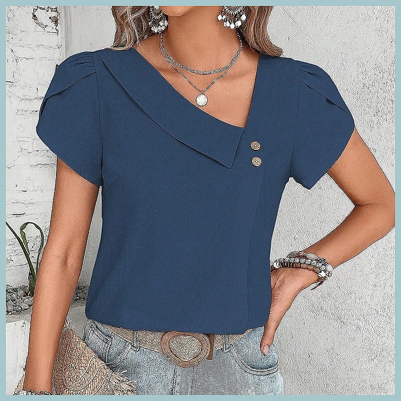 Летняя винтажная однотонная бл – обзор и цена Vintage Fashion